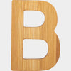 Gioco Lettera dell'Alfabeto in Bambù B | LEGLER | RocketBaby.it