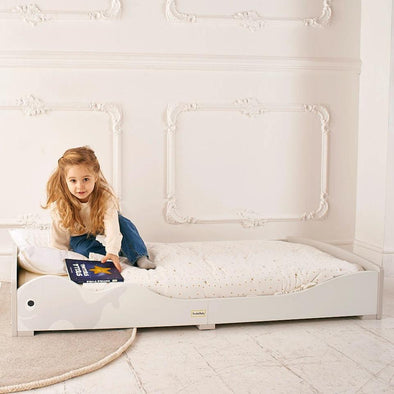 Letto Montessori Grigio Balena | ROCKETBABY | RocketBaby.it