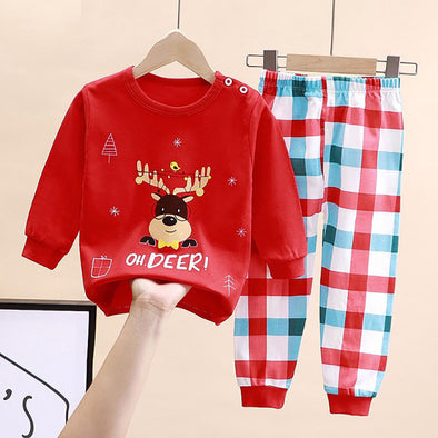 Pyjama de Noël deux pièces Red Reindeer