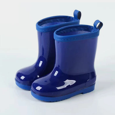 Blue Rubber Boots