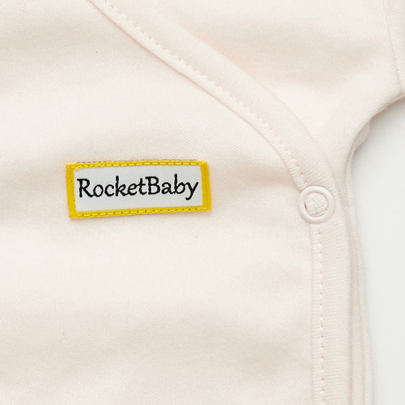 Body Baby Manica Lunga Pink Baby