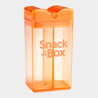 Snack Box 355 ml con 2 Scomparti Arancione