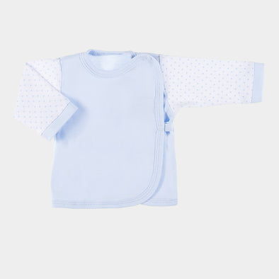 Cardigan Wrap Newborn Azzurro