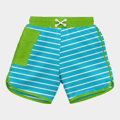 Swimsuit Aqua Stripe Shorts 3-6 Months