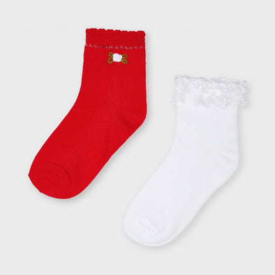 Set of 2 Khaki Socks