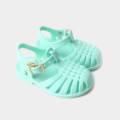 Mint Green Rubber Jelly Shoes