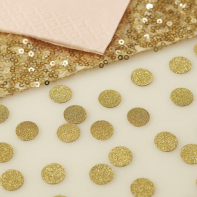 Decorazioni da Tavolo Gold Glitter Pastel Perfection | GINGER RAY | RocketBaby.it