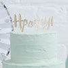 Decorazione in Legno per Torta Hooray | GINGER RAY | RocketBaby.it