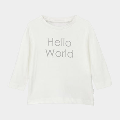 Hello World Snow White Long Sleeve Jersey