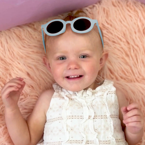 Occhiali da Sole Per Bambini Baby Blu  da 18 Mesi a 5 Anni