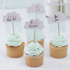 10 Decorazioni per Dolci Rose Gold and Cloud Hello World | GINGER RAY | RocketBaby.it
