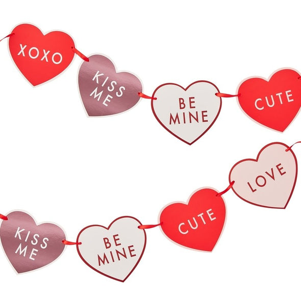 Ghirlanda Decorativa Be My Valentine | GINGER RAY | RocketBaby.it